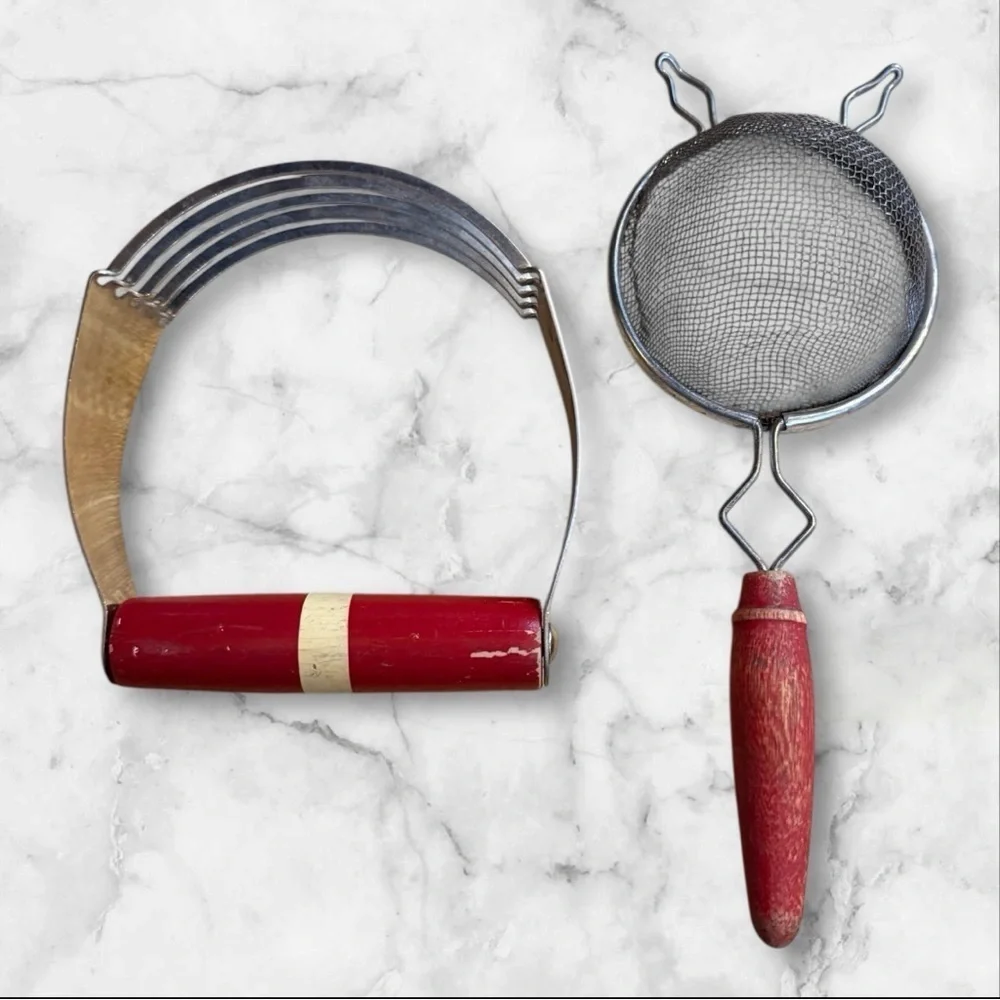 Vintage Set of 10 Kitchen Tools - Foley, Ekco, A&J, Mouli